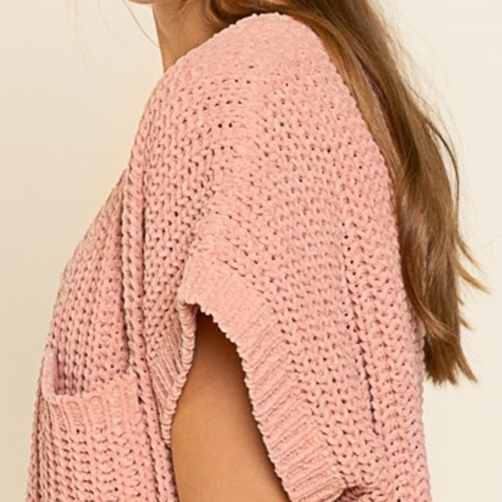 Soft Chunky Knit Topper - Picture 5 of 10